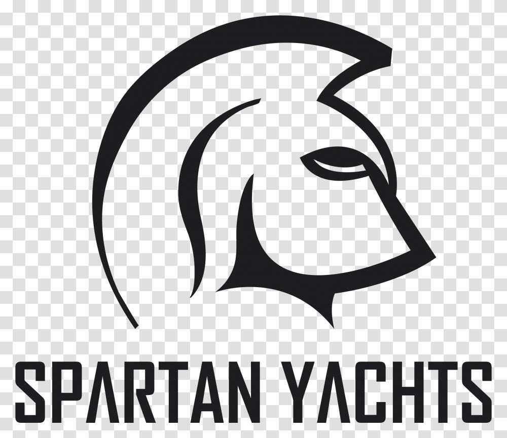 Spartan Yachts, Stencil, Logo Transparent Png