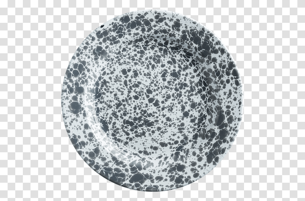 Spatter Grey Plate Circle, Rug, Nature, Pottery Transparent Png