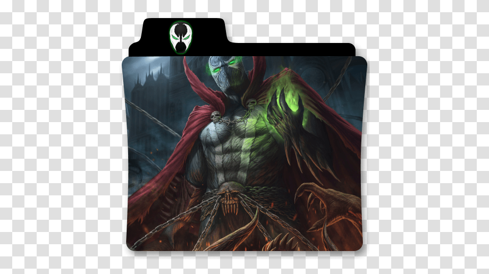 Spawn Free Icon Of Folder Pack For Mac Spawn Wallpaper Phone, Painting, Art, Clothing, Apparel Transparent Png