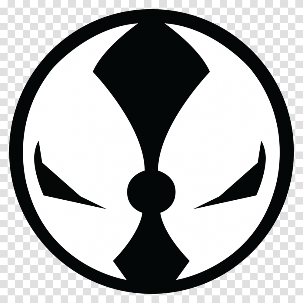 Spawn Symbol Fill, Stencil, Logo, Trademark, Batman Logo Transparent Png