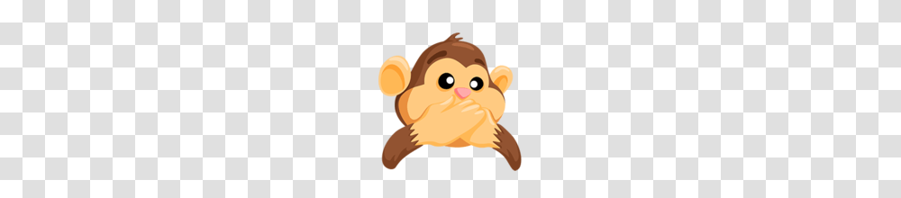 Speak No Evil Monkey Emoji On Messenger, Animal, Mammal, Bird, Wildlife Transparent Png