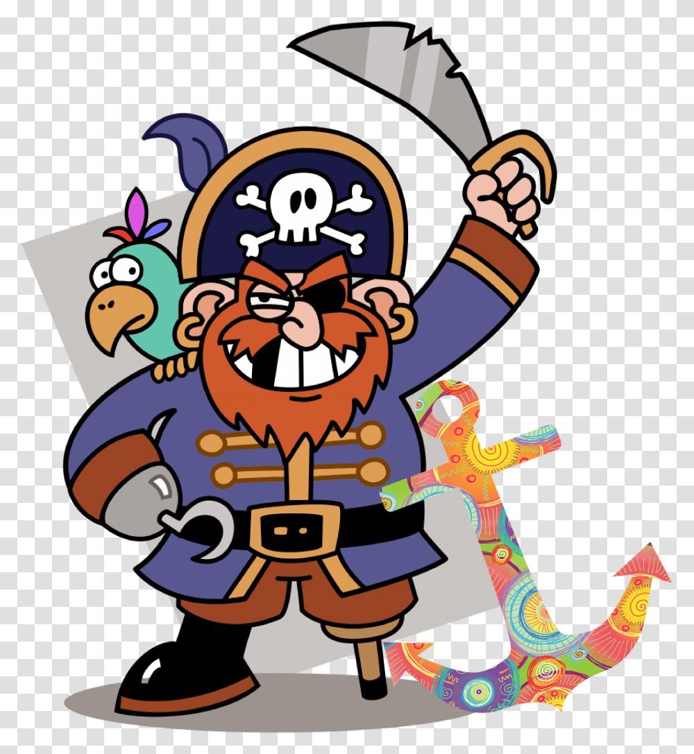Speak Up Clipart Pirate For Kids, Hook, Anchor, Poster, Advertisement Transparent Png