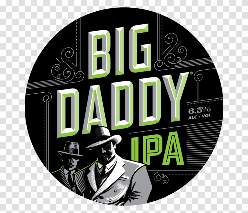 Speakeasy Big Daddy Ipa Beer Label Full Size Speakeasy Big Daddy Ipa, Person, Human, Poster, Advertisement Transparent Png