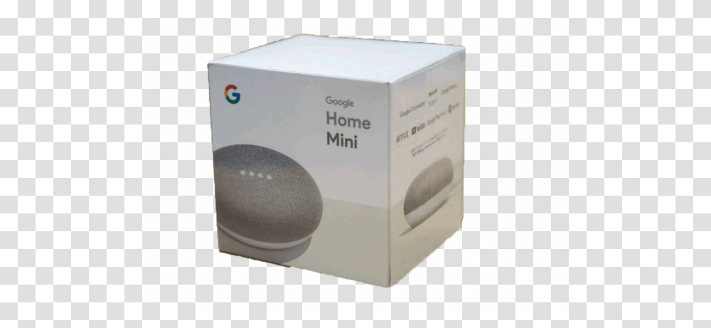 Speaker Google Home Mini Boxed, Carton, Cardboard, Electronics, Audio Speaker Transparent Png