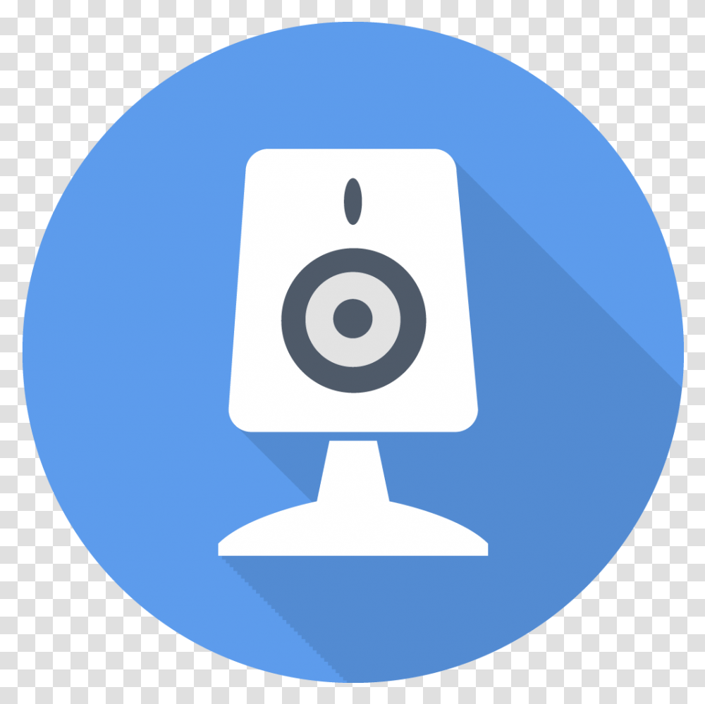 Speaker Logo Question Circle, Camera, Electronics, Webcam, Ipod Transparent Png
