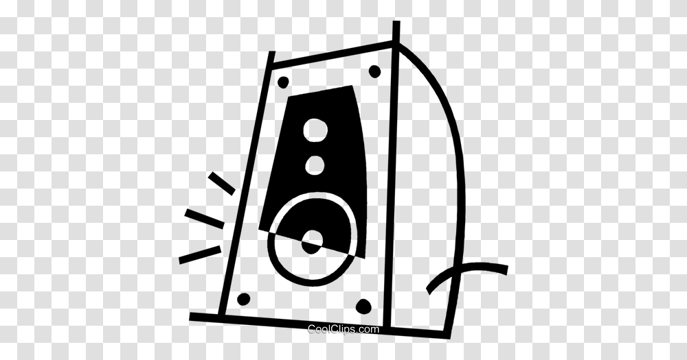 Speaker Royalty Free Vector Clip Art Illustration, Label, Plan, Plot Transparent Png