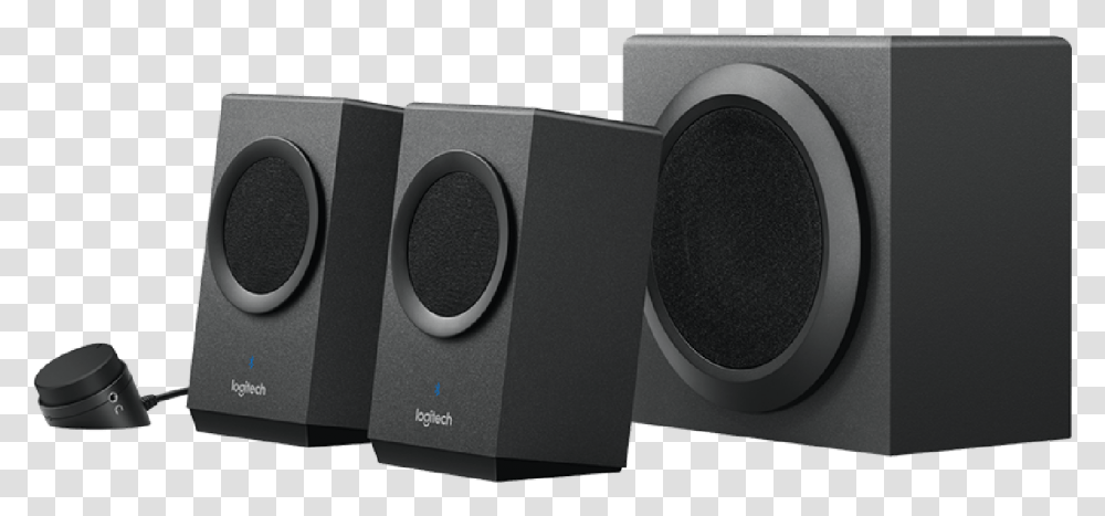 Speaker System With Bluetooth Logitech Z337, Electronics, Audio Speaker, Home Theater Transparent Png