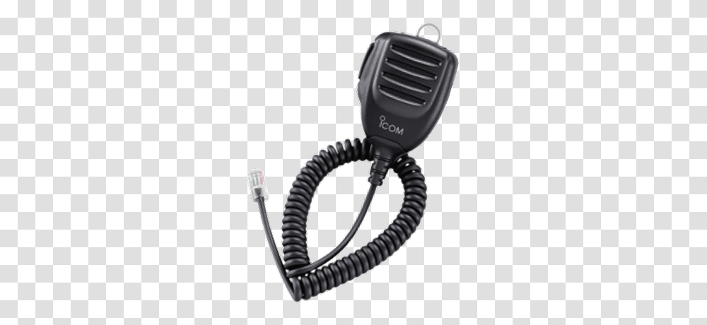 Speakermic For Ic Ham Radio, Electronics, Electrical Device, Adapter, Machine Transparent Png