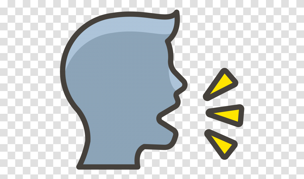 Speaking Head Emoji Clipart Download Speak Clipart Transparent Png