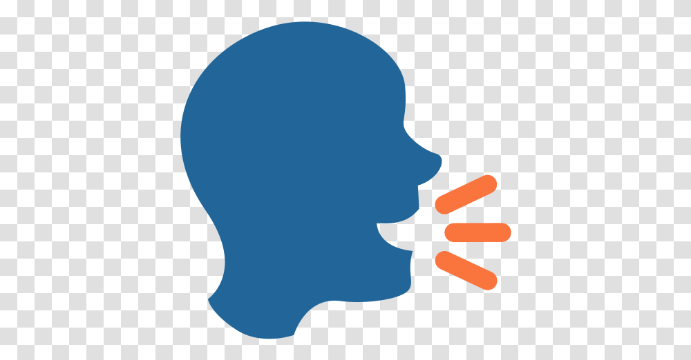 Speaking Head Emoji Meaning With Speaking Emoji, Balloon, Silhouette Transparent Png
