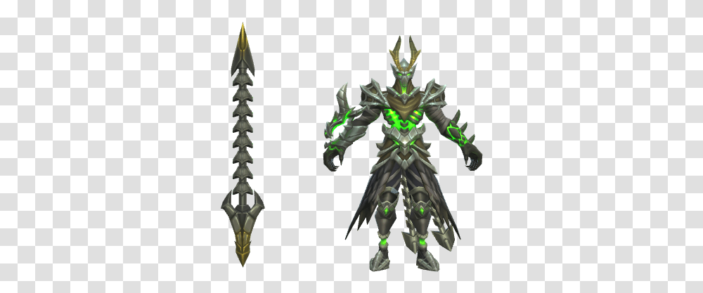 Spear Of Bone Dragon Action Figure, World Of Warcraft, Toy Transparent Png