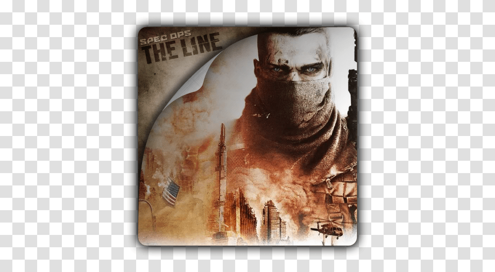 Spec Ops The Line For Mac Downmup Specl Ops The Line, Person, Advertisement, Poster, Astronaut Transparent Png