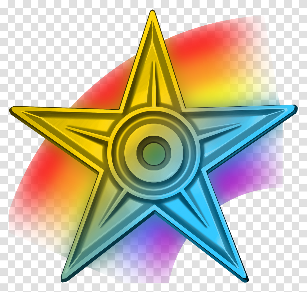 Special Barnstar Hires Image File, Star Symbol, Cross Transparent Png