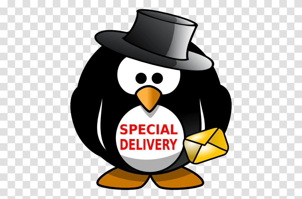Special Delivery Clip Art, Penguin, Bird, Animal, Angry Birds Transparent Png