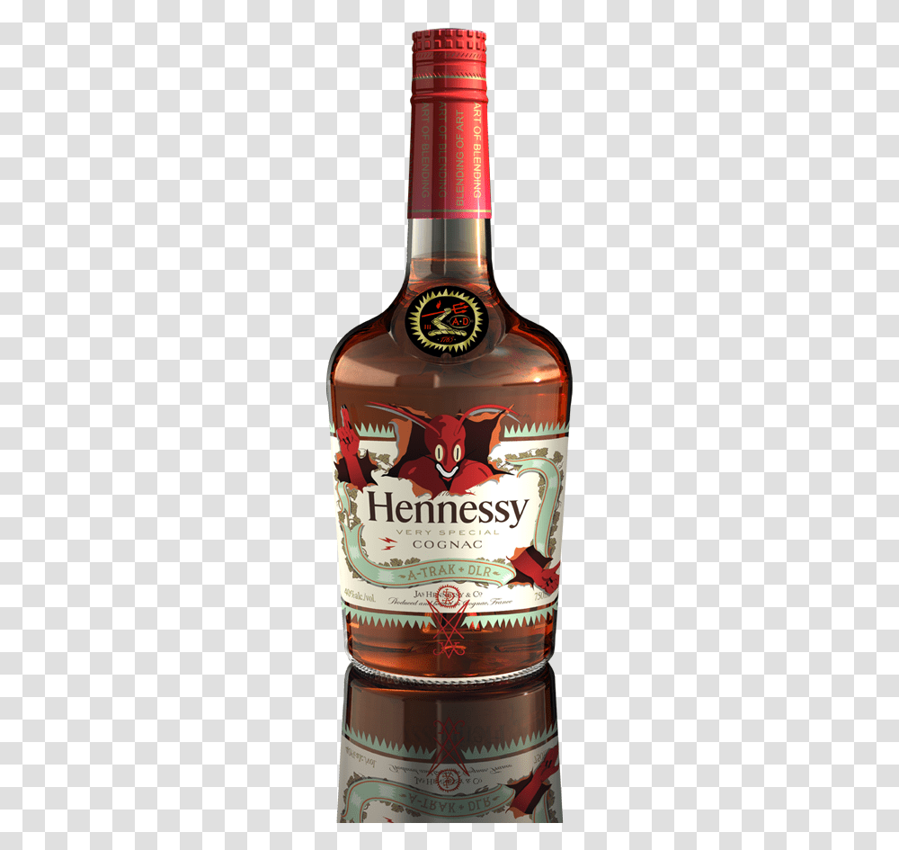 Special Edition Hennessy Bottle, Liquor, Alcohol, Beverage, Drink Transparent Png