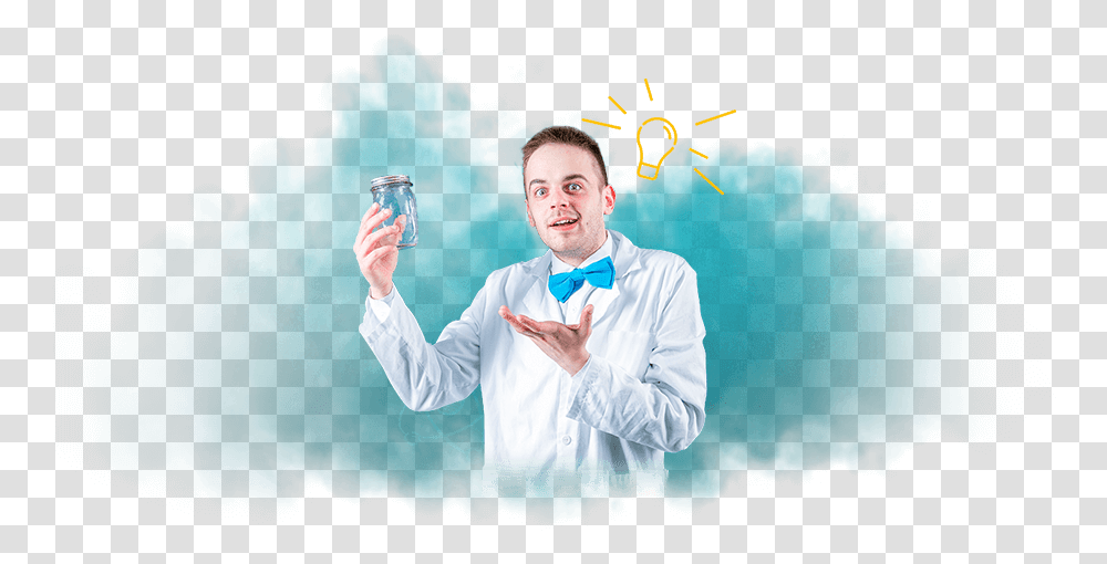 Special Offers Mad Science Party Science Mad, Person, Shirt, Scientist Transparent Png