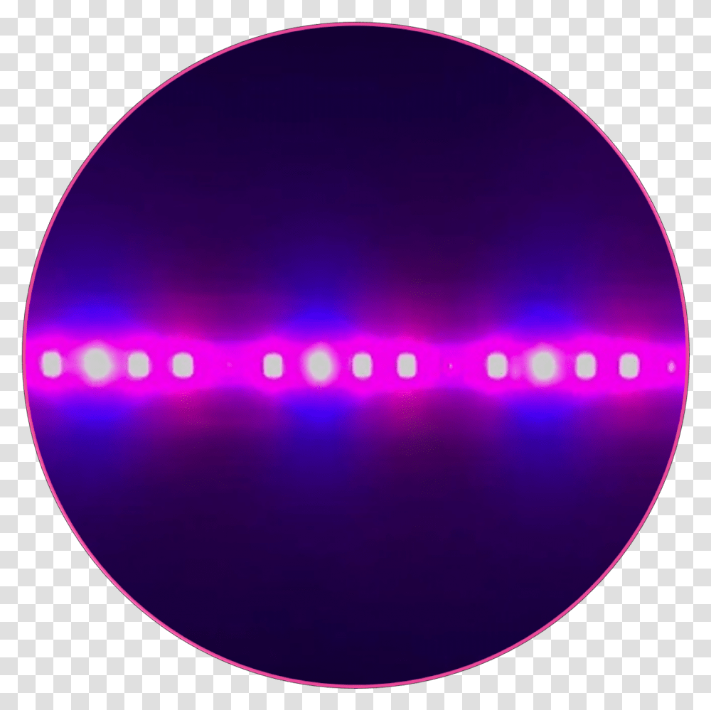 Special Spectrum Redbluefarred Light For Flowers&fruits Circle, Sphere, Flare, Moon, Outer Space Transparent Png