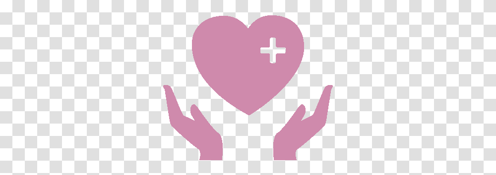Specialist Care Service Icon Girly, Hand, Heart Transparent Png