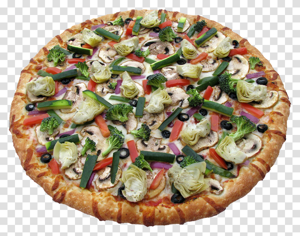Specialty Vegetarian Pizzas Vejeteryan Pizza, Food, Plant, Meal, Dish Transparent Png