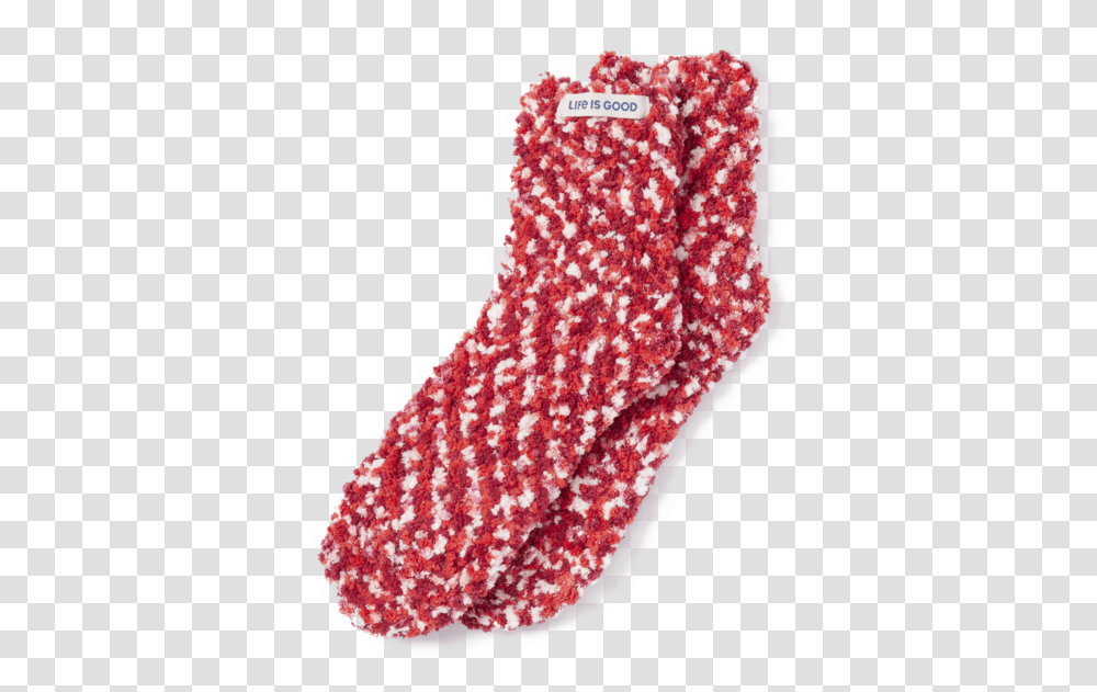 Speckle Pompoms Sock Sock, Stocking, Christmas Stocking, Gift, Scarf Transparent Png
