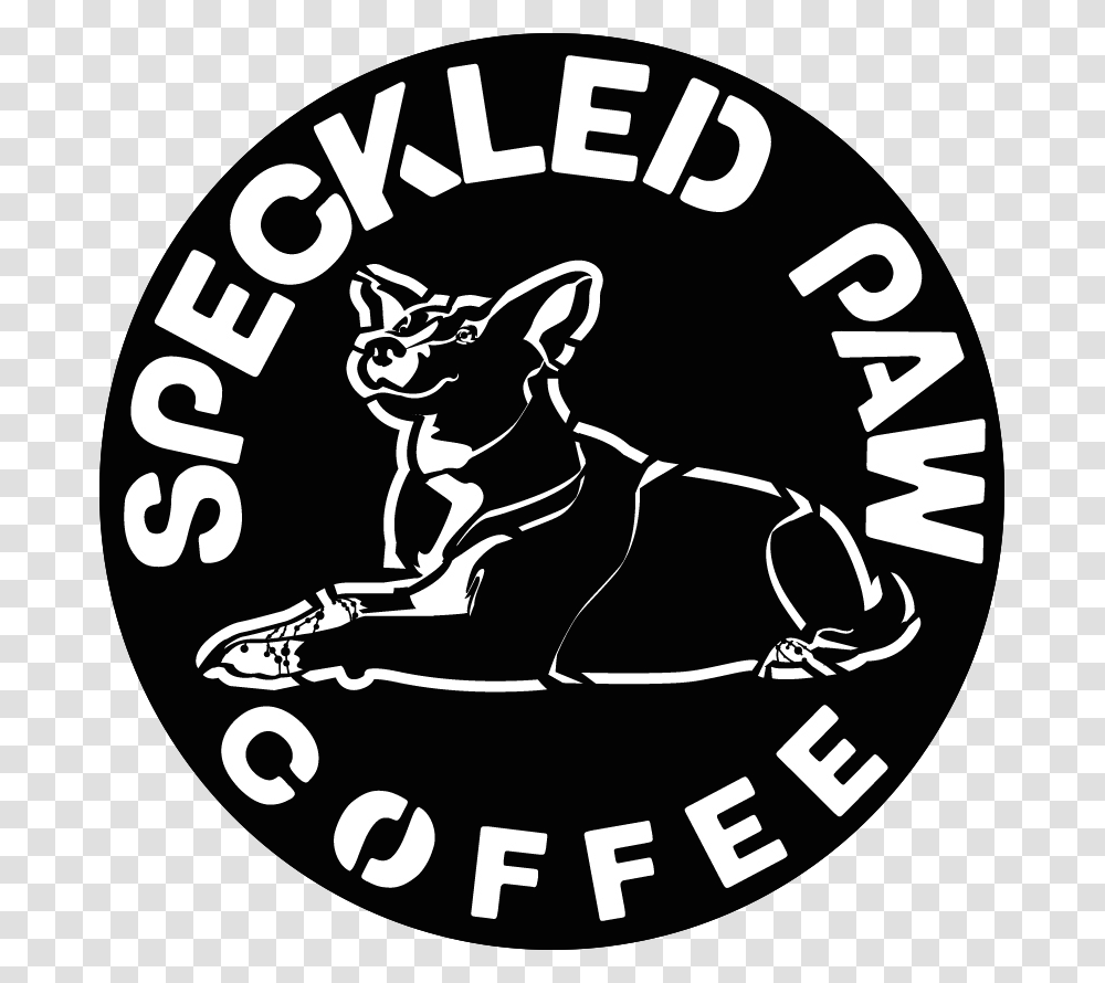 Speckled Paw Coffee Cartoon, Stencil, People, Person, Poster Transparent Png