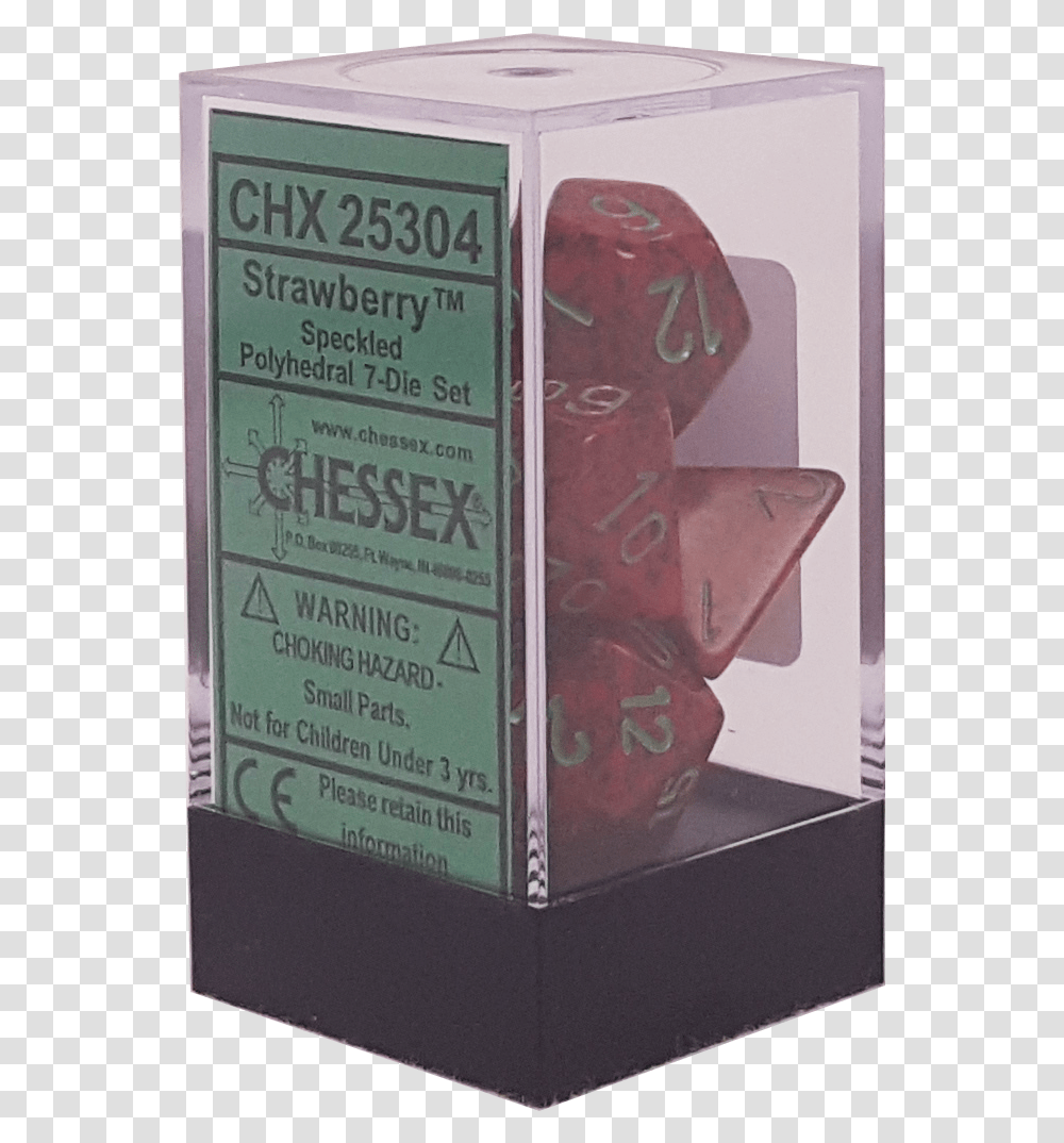 Speckled Strawberry Polyhedral, Box, Wood, Bottle Transparent Png