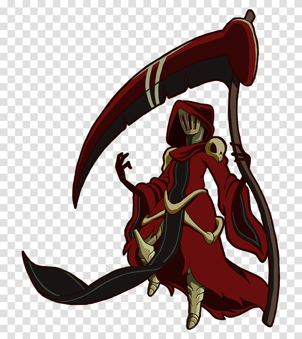 Spectre Knight Nothing Big Here Just Flattened Out Female Shovel Knight Specter Knight Transparent Png