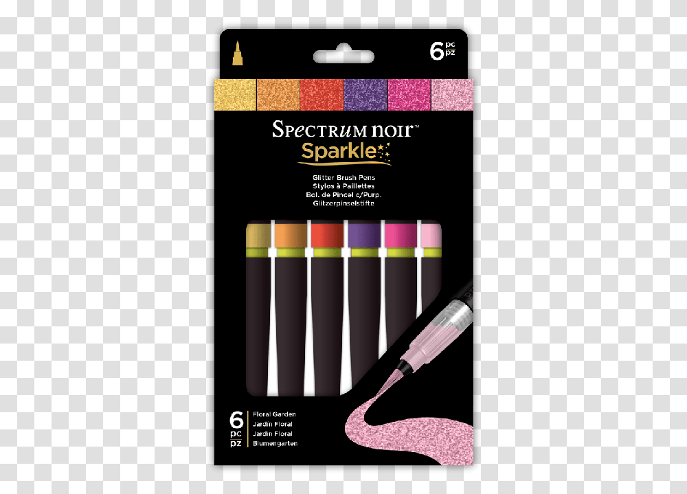 Spectrum Noir Sparkle Pens, Marker, Poster, Advertisement, Flyer Transparent Png