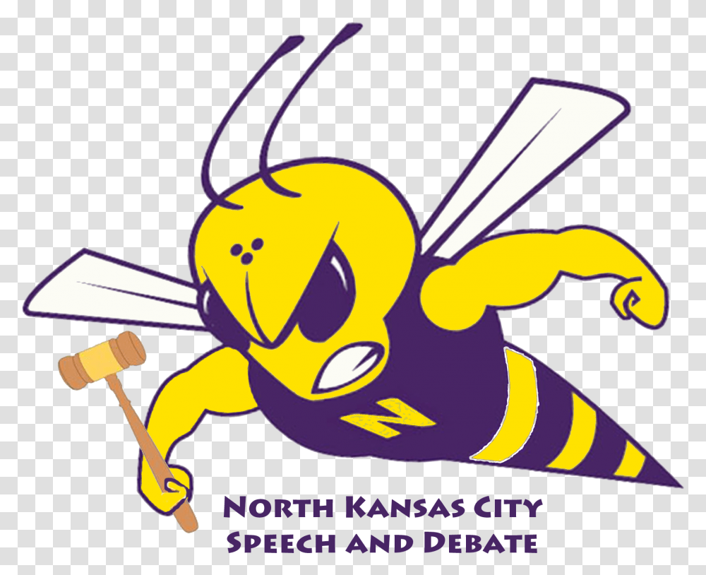 Speech And Debate Hornet Colored, Wasp, Bee, Insect, Invertebrate Transparent Png