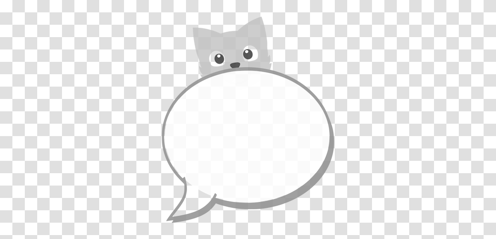 Speech Balloon With Cat Kawaii Cute Speech Bubble, Accessories, Accessory, Jewelry Transparent Png