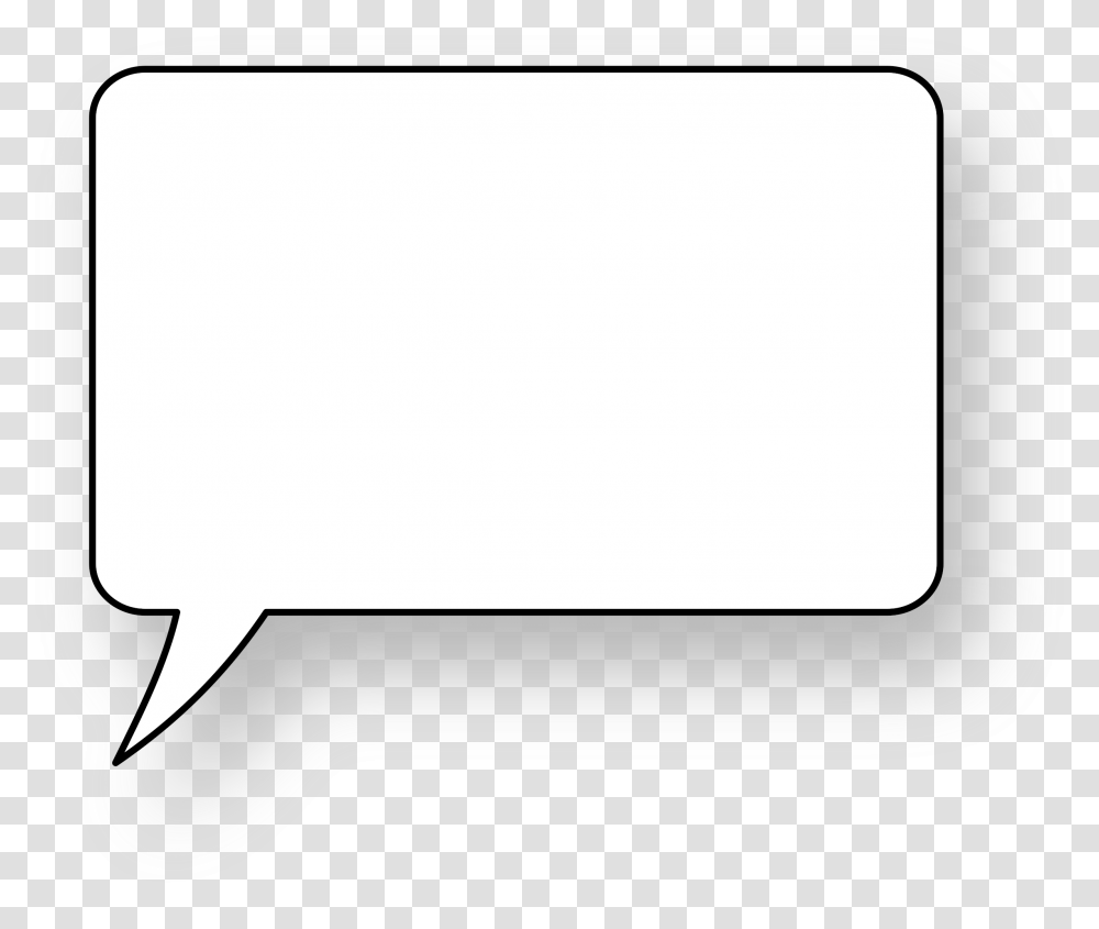 Speech Bubble Clipart Rectangle Soobshenie, Screen, Electronics, Monitor, Display Transparent Png