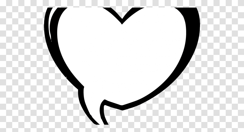 Speech Bubble Clipart Talk Heart Transparent Png