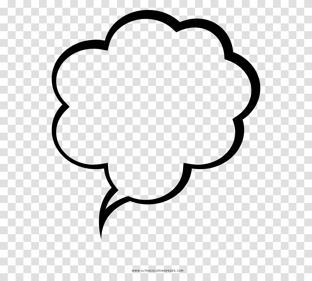 Speech Bubble Coloring, Gray, World Of Warcraft Transparent Png