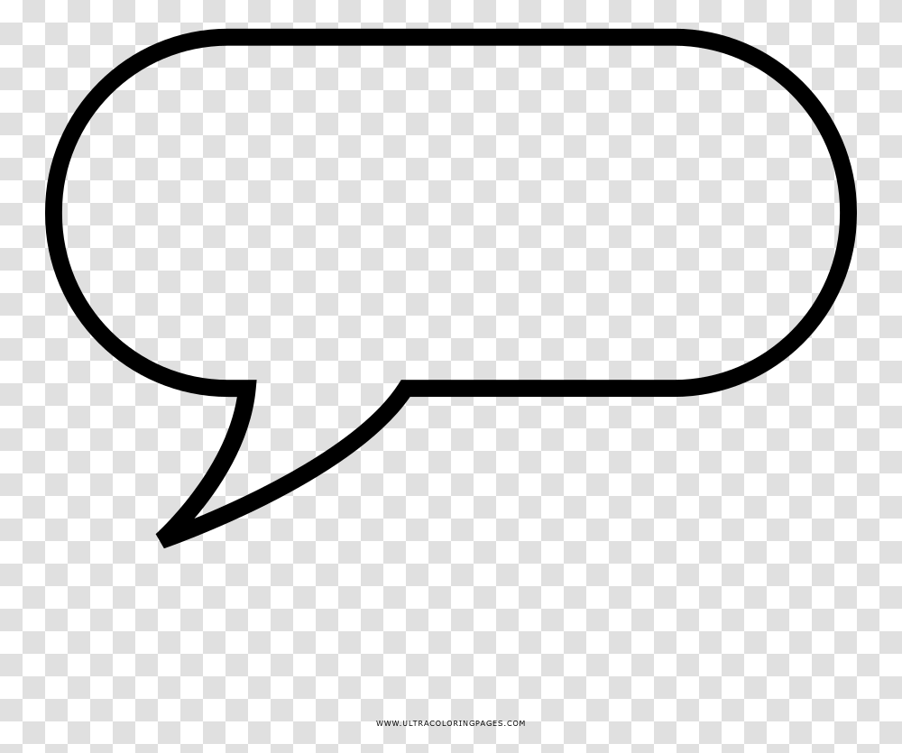 Speech Bubble Coloring, Gray, World Of Warcraft Transparent Png