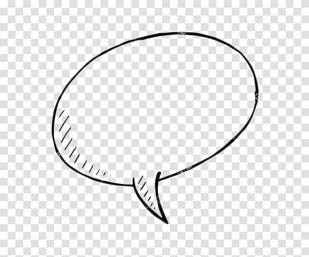 Speech Bubble Doodle, Stencil, Label Transparent Png