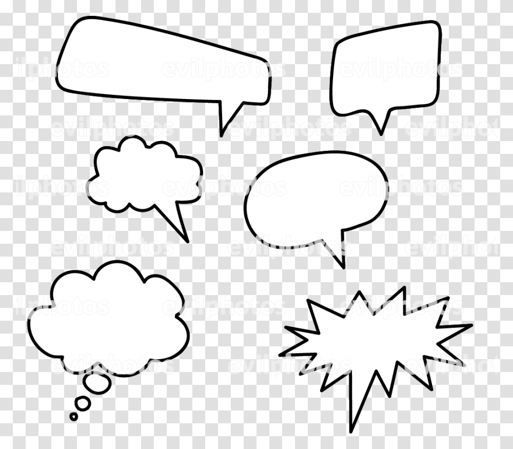 Speech Bubble Drawing Horizontal, Weapon, Weaponry, Flyer, Poster Transparent Png