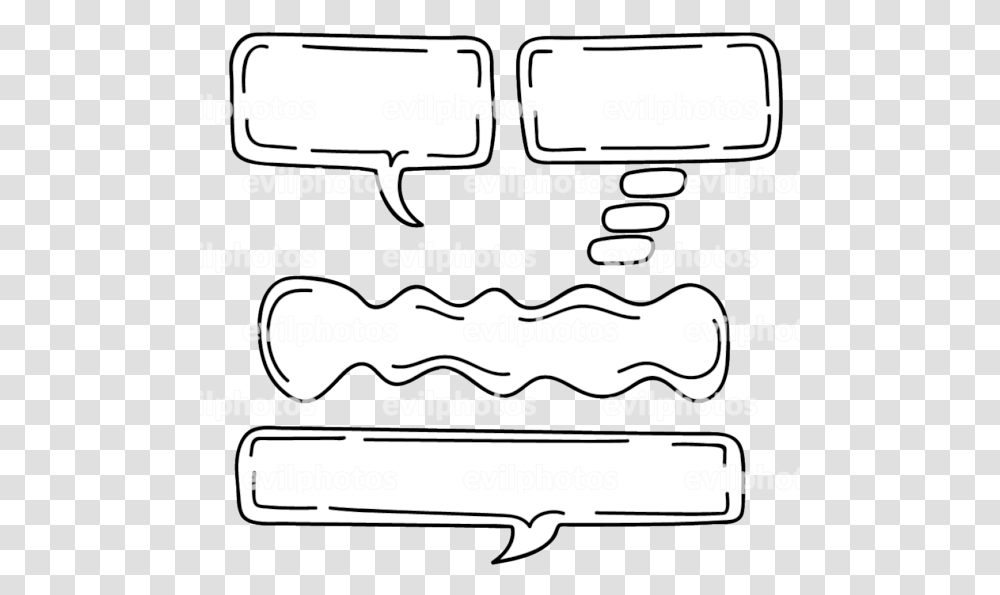 Speech Bubble Drawing Vector And Stock Photo Rifle, Weapon, Weaponry, Blade, Knife Transparent Png