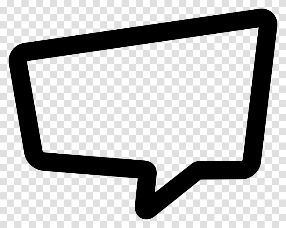 Speech Bubble Flat Icon, Goggles, Accessories, Screen, Electronics Transparent Png