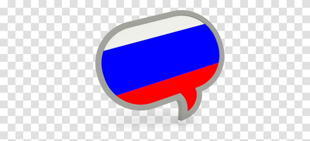 Speech Bubble Icon Russian Flag Speech Bubble, Tape, Animal, Pill, Medication Transparent Png