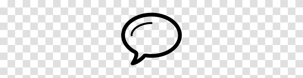 Speech Bubble Icons Noun Project, Gray, World Of Warcraft Transparent Png