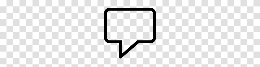 Speech Bubble Icons Noun Project, Gray, World Of Warcraft Transparent Png