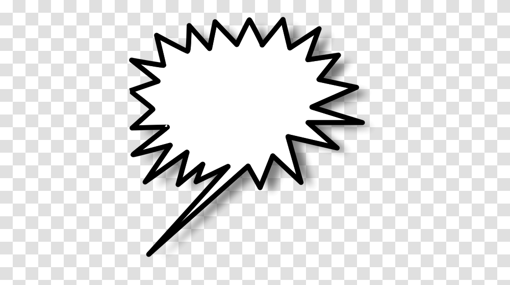 Speech Bubble In Star Shape From Left Vector Clip Art Public, Poster, Advertisement, Leaf, Plant Transparent Png