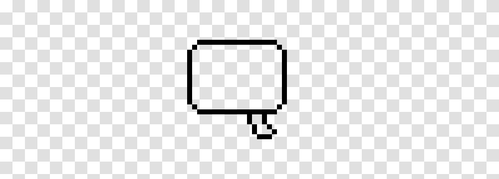 Speech Bubble Pixel Art Maker, Gray, World Of Warcraft Transparent Png