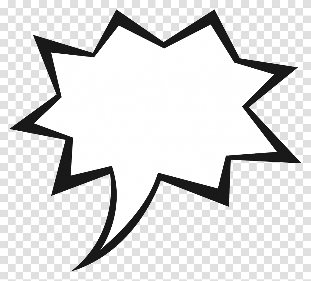 Speech Bubble, Cross, Star Symbol, Leaf Transparent Png