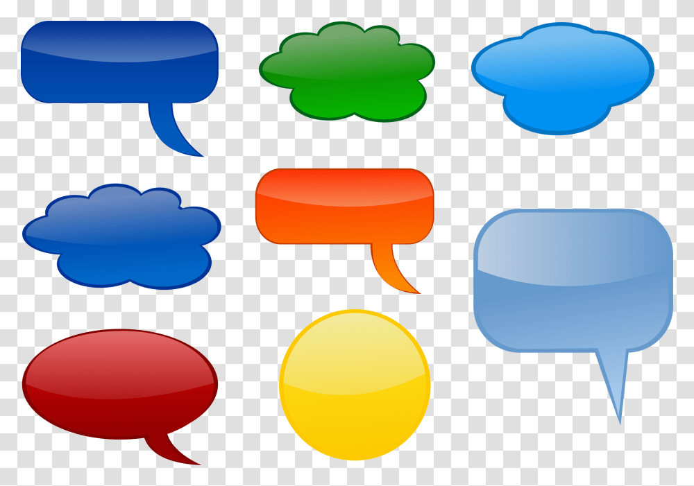 Speech Bubbles Icons, Nature, Outdoors, Furniture, Plant Transparent Png