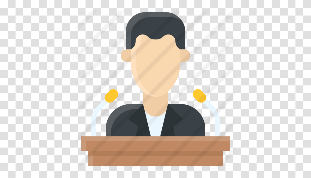 Speech Free People Icons Worker, Audience, Crowd, Judge, Lecture Transparent Png