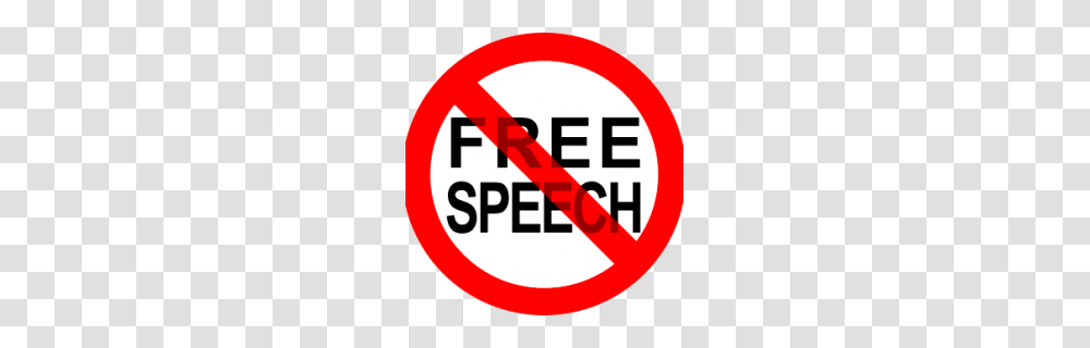 Speech Is Not Free, Road Sign, Stopsign Transparent Png