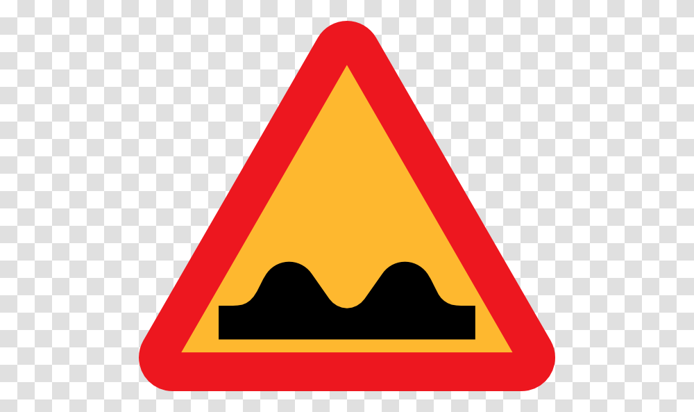 Speed Bump Sign Clip Art, Road Sign, Triangle Transparent Png