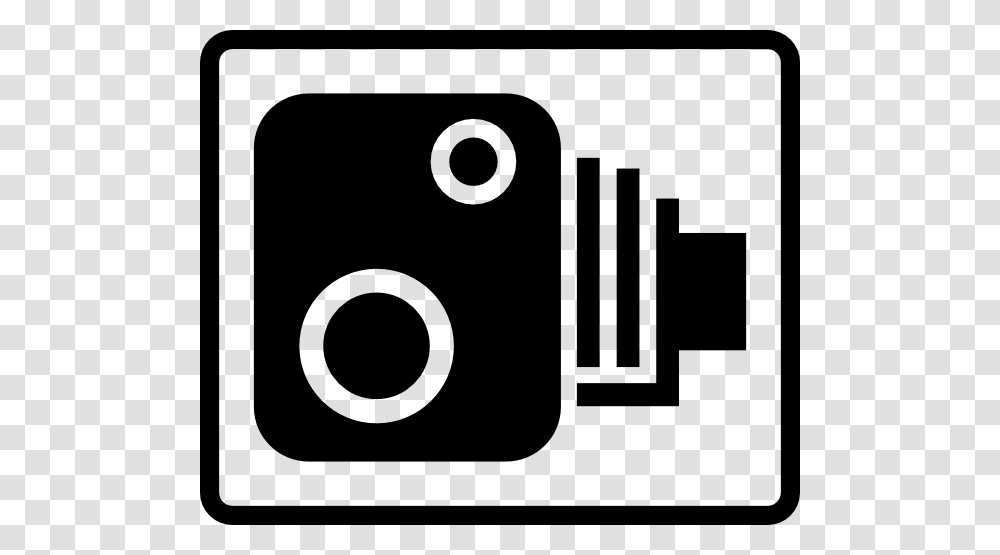 Speed Camera Sign Clip Art For Web, Label, Electronics, Sticker Transparent Png