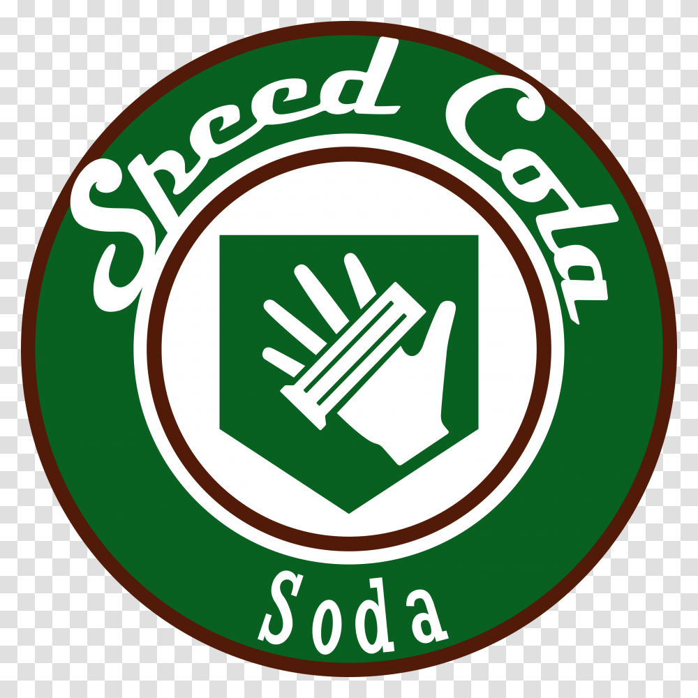 Speed Cola Logo, Label, Hand, First Aid Transparent Png